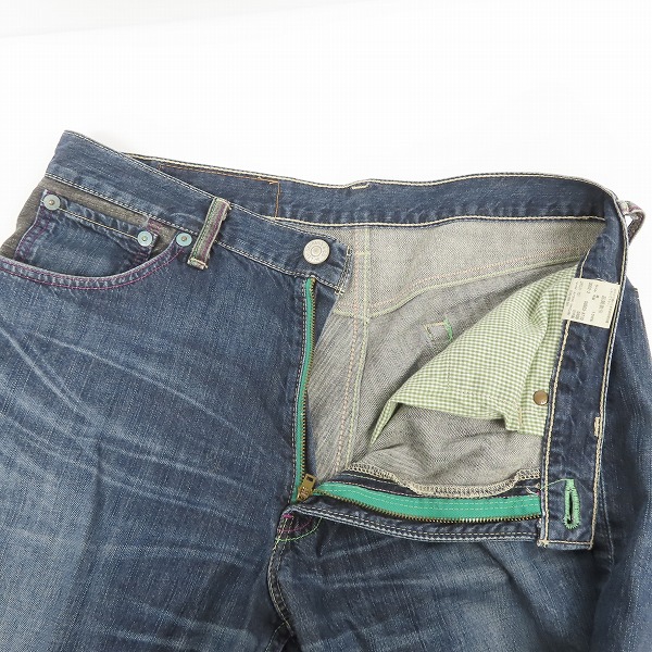 実際に弊社で買取させて頂いたLevi's/リーバイス×ATMOS/アトモス 503 デニムパンツ 08503-AT10 size：W34の画像 2枚目