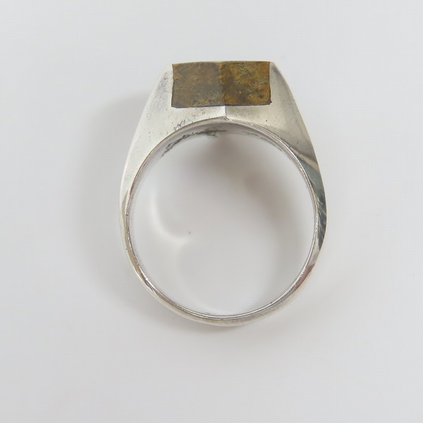 実際に弊社で買取させて頂いたSTANLEY GUESS/スタンリーゲス ウッドブロックリング 19号の画像 5枚目