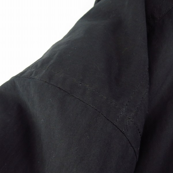 実際に弊社で買取させて頂いたBURBERRY LONDON/バーバリーロンドン ダウンライナー付き コート ブラック/黒 Size：Mの画像 4枚目