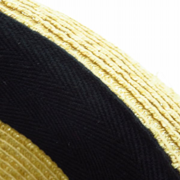 実際に弊社で買取させて頂いたCA4LA/カシラ ヘンプハット/中折れ帽 Mの画像 7枚目