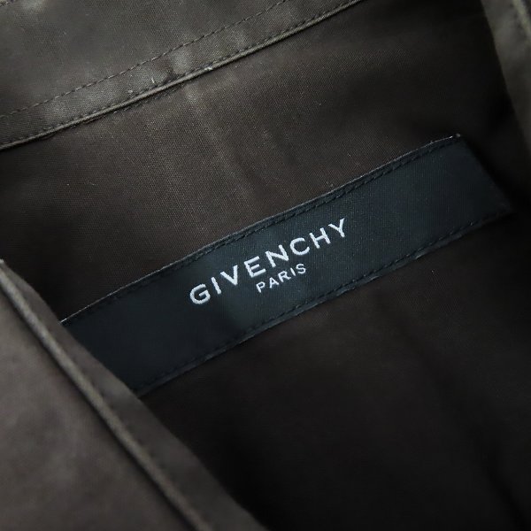 実際に弊社で買取させて頂いたGIVENCHY/ジバンシー 比翼 ボタン 長袖 シャツ/38の画像 2枚目