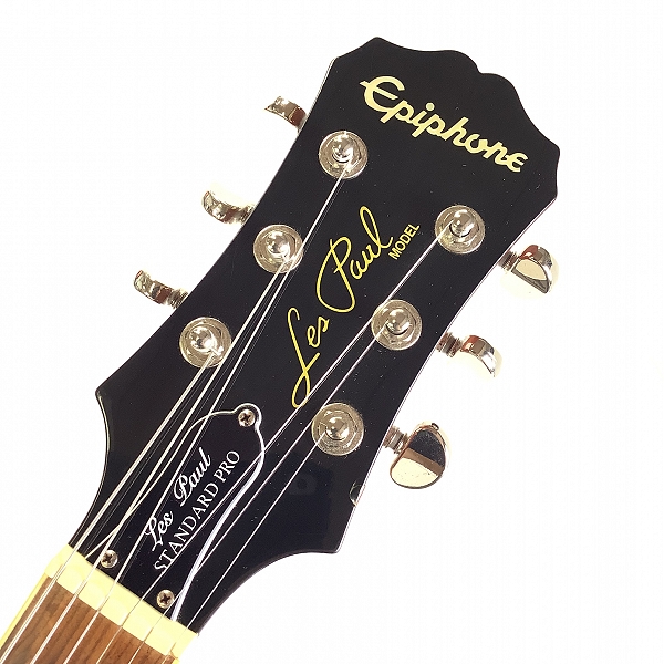 実際に弊社で買取させて頂いた★Epiphone/エピフォン Les Paul Standard Pro レスポールスタンダードプロ エレキギター ソフトケース付きの画像 1枚目