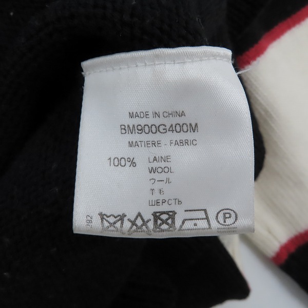 実際に弊社で買取させて頂いた【JPタグ】GIVENCHY/ジバンシィ バンドヘビーセーターフロントロゴニット BM900G400M/XLの画像 3枚目