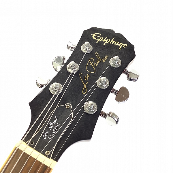 実際に弊社で買取させて頂いた★Epiphone/エピフォン Les Paul Classic レスポールクラシック エレキギター 動作確認済みの画像 1枚目