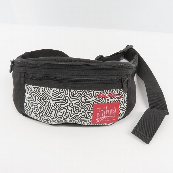 実際に弊社で買取させて頂いたManhattan Portage × Keith Haring/マンハッタンポーテージ×キース・ヘリング ウェストバッグ