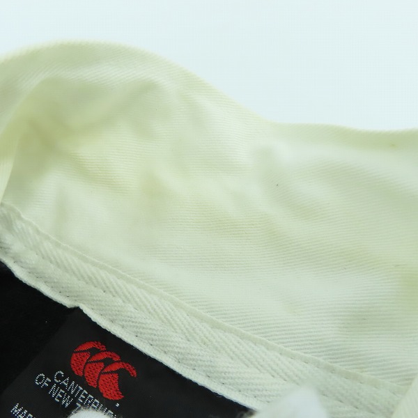 実際に弊社で買取させて頂いたcanterbury/カンタベリー ロングスリーブ ラガーシャツ NEW ZEALAND ALL BLACKS size：Mの画像 5枚目