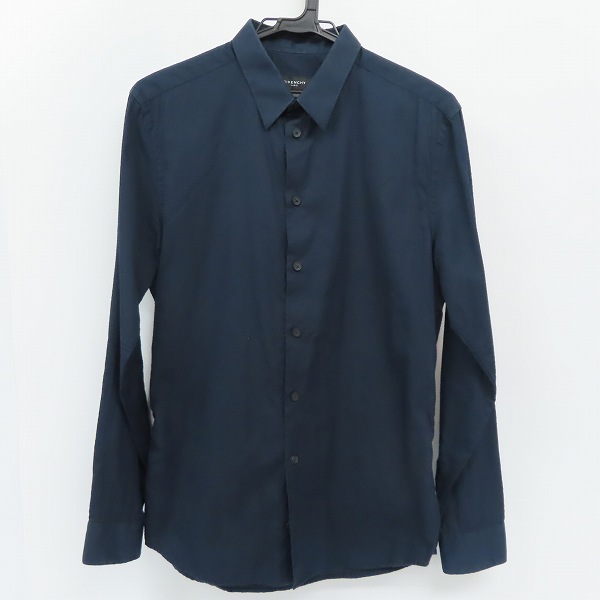 実際に弊社で買取させて頂いたGIVENCHY/ジバンシー メッシュ 長袖 ボタン シャツ/40