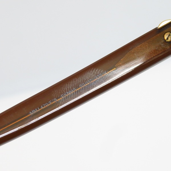 実際に弊社で買取させて頂いたMARC BY MARC JACOBS/マークバイマークジェイコブス ハートロゴ サングラス MMJ 470の画像 4枚目