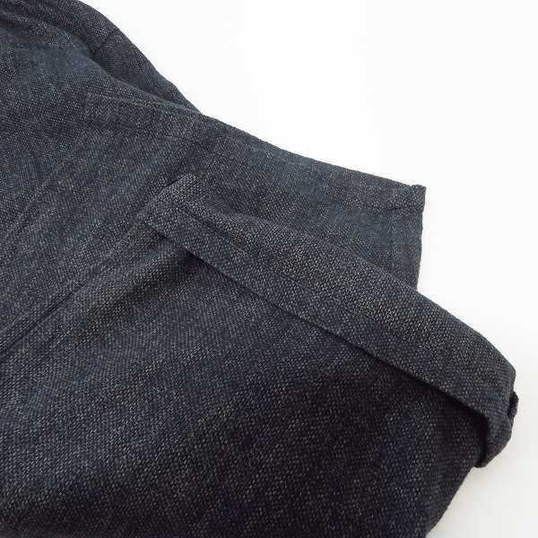 実際に弊社で買取させて頂いたBLUE BLUE JAPAN/ブルーブルージャパン インディゴスーピマクロスフルワイドパンツ 700032-687/2の画像 6枚目