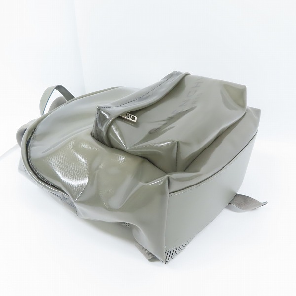 実際に弊社で買取させて頂いたGIVENCHY/ジバンシイ 19SS PVC素材 ロゴ バックパック/リュックサックの画像 2枚目