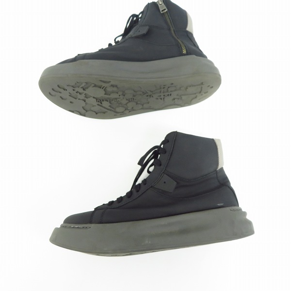 実際に弊社で買取させて頂いたDIET BUTCHER SLIM SKIN/ダイエットブッチャースリムスキン サイドジップスニーカー/41の画像 3枚目