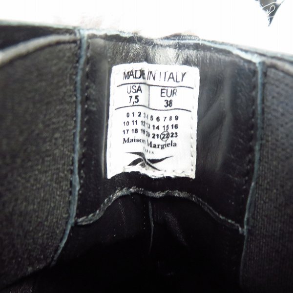 実際に弊社で買取させて頂いた【未使用】MAISON MARGIELA×Reebok/メゾンマルジェラ×リーボック Tabi Instapump Fury Hi S34WU0023/38の画像 5枚目