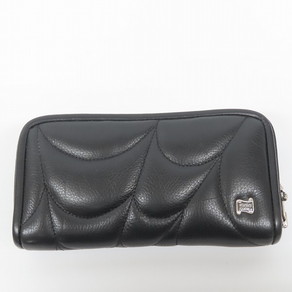 実際に弊社で買取させて頂いたSTANLEY GUESS/スタンリーゲス ラウンドジップウォレット w/スパイダーウェブ&ラージスパイダーの画像 2枚目