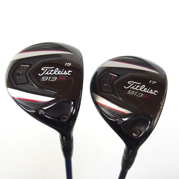 実際に弊社で買取させて頂いたTitleist/タイトリスト 913F 15°/17° フェアウェイウッド Diamana FLEX：S 2本セット