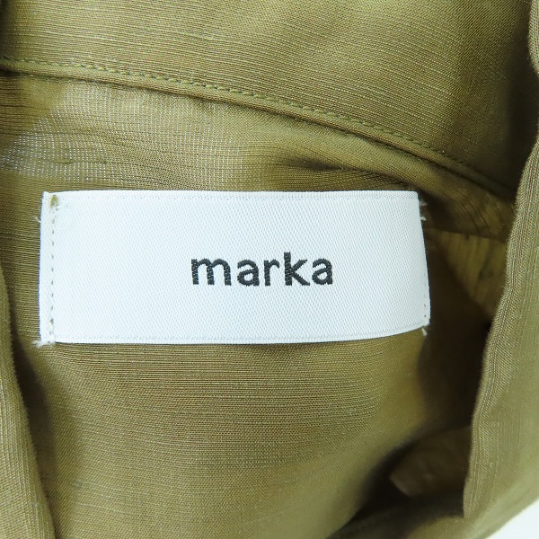 実際に弊社で買取させて頂いた【未使用】marka/マーカ MILITARY ミリタリーシャツ/1の画像 2枚目