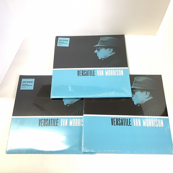 実際に弊社で買取させて頂いた【未開封】Van Morrison/ヴァン・モリソン VERSATILE 2枚組 LP アナログレコード 3点セット