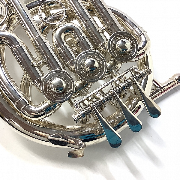 実際に弊社で買取させて頂いた★J Michael/Jマイケル PFH-550S ポケットホルン マウスピース/セミハードケース付きの画像 5枚目