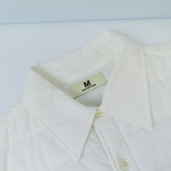 実際に弊社で買取させて頂いたM/エム thank you friends  中綿 ジャケット/Mの画像 5枚目