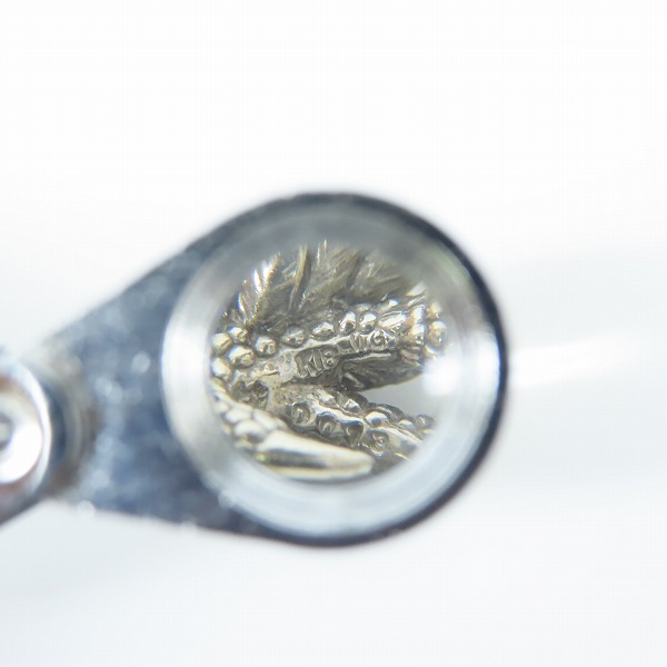 実際に弊社で買取させて頂いた【ギャラ付き】Bloody Mary/ブラッディマリー Night raven/ナイトレイヴン K18WG ペンダントトップ w/ダイアモンドの画像 5枚目