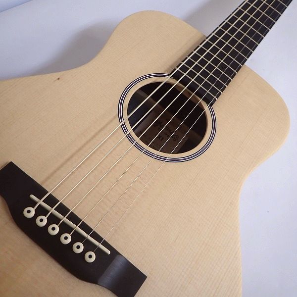 実際に弊社で買取させて頂いた★【難有り】Martin/マーティン Little Martin LX1 リトル・マーチン ミニアコギ/エレアコ仕様 ギグケース付の画像 6枚目