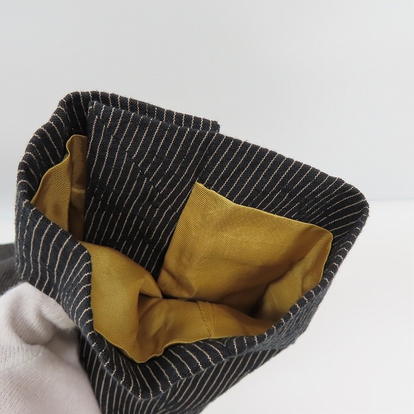 実際に弊社で買取させて頂いたANN DEMEULEMEESTER/アン ドゥムルメステール ストライプ柄テーラードジャケット Sの画像 5枚目