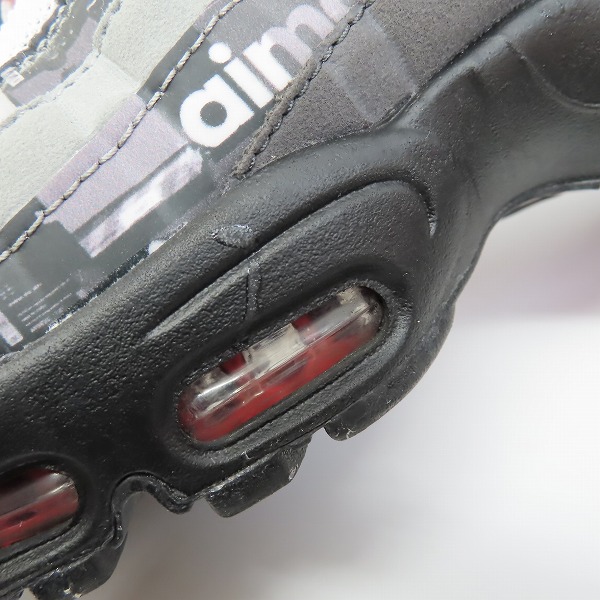 実際に弊社で買取させて頂いたNIKE×atmos/ナイキ×アトモス AIR MAX 95 "WE LOVE NIKE"/エアマックス95 スニーカー AQ0925-002/27.5の画像 7枚目