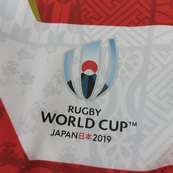 実際に弊社で買取させて頂いたcanterbury/カンタベリー ラグビー ワールドカップ2019 日本代表 レプリカ ユニフォーム/Lの画像 4枚目