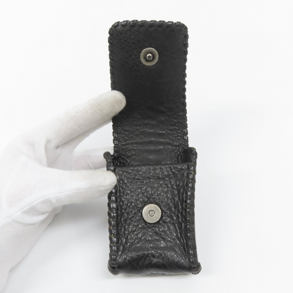 実際に弊社で買取させて頂いたSTANLEY GUESS/スタンリーゲス レザー シガレットケースの画像 4枚目