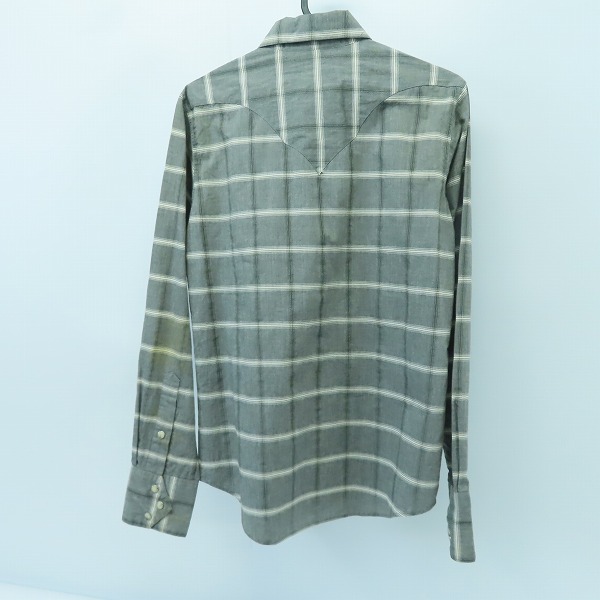 実際に弊社で買取させて頂いたMAGICAL DESIGN/マジカルデザイン チェック柄 長袖シャツ size：Sの画像 1枚目