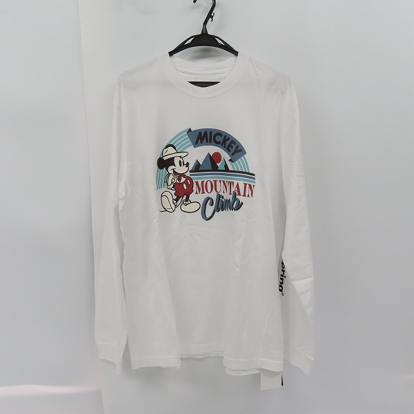 実際に弊社で買取させて頂いた【未使用】White Mountaineering/ホワイトマウンテニアリング Disney/ディズニー ミッキー 長袖 カットソー WM2171542/4