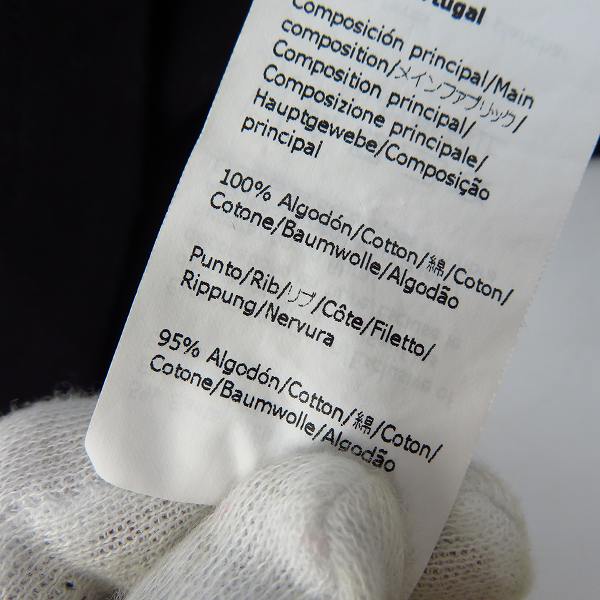 実際に弊社で買取させて頂いたLOEWE/ロエベ 21SS テキストプリント ロゴ刺繍 半袖Tシャツ H526Y22J39/XSの画像 4枚目