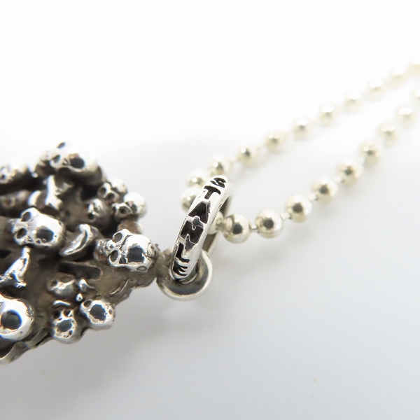 実際に弊社で買取させて頂いたSTANLEY GUESS/スタンリーゲス スモールマルチスカル クロス ペンダントの画像 6枚目