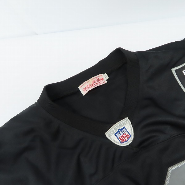 実際に弊社で買取させて頂いたMITCHELL&NESS/ミッチェルアンドネス NFL RAIDERS ＃32 マーカスアレン ユニフォーム/52の画像 4枚目
