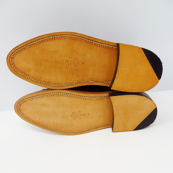 実際に弊社で買取させて頂いたFLAT HEAD/フラットヘッド/RJB L103 FLAT LOW/フラットロー コードバンシューズ size：7の画像 2枚目