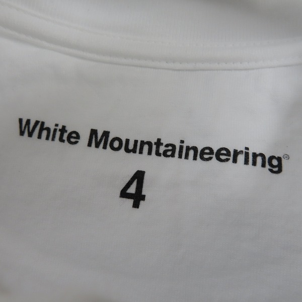 実際に弊社で買取させて頂いた【未使用】White Mountaineering/ホワイトマウンテニアリング Disney/ディズニー ミッキー 長袖 カットソー WM2171542/4の画像 2枚目