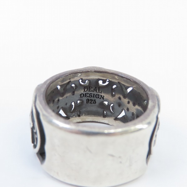 実際に弊社で買取させて頂いたDEAL DESIGN/ディールデザイン スターロックスリング 21.5号の画像 6枚目