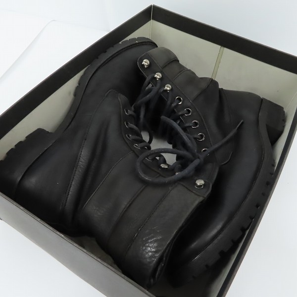 実際に弊社で買取させて頂いたBurberry BULE LABEL/バーバリーブルーレーベル ショートブーツ/Mの画像 8枚目