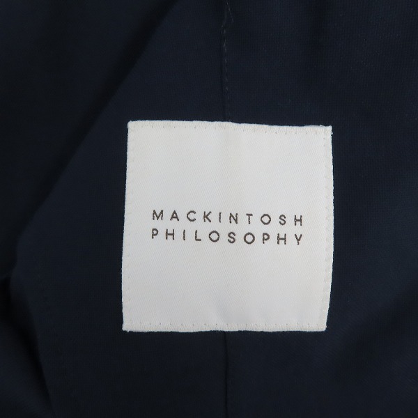 実際に弊社で買取させて頂いたMACKINTOSH PHILOSOPHY/マッキントッシュフィロソフィー TROTTER/トロッター ジャケット/パンツ セットアップ/38R/40の画像 2枚目