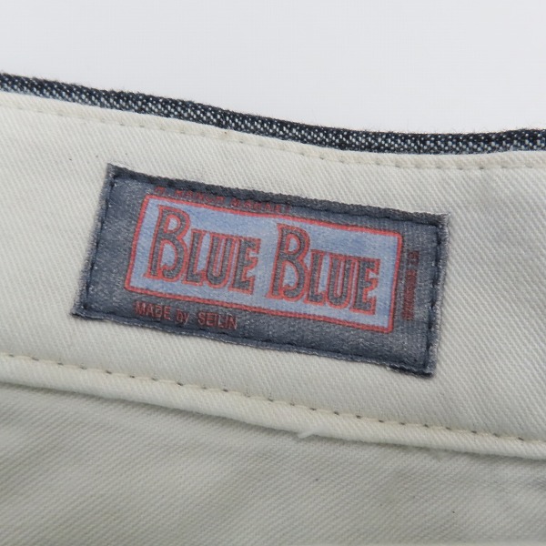 実際に弊社で買取させて頂いたBLUE BLUE/ブルーブルー ヒッコリーパンツ/2の画像 2枚目