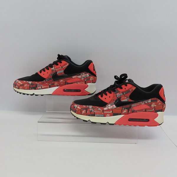 実際に弊社で買取させて頂いたNIKE×atmos/ナイキ×アトモス AIR MAX 90 PRNT エアマックス "WE LOVE NIKE" AQ0926-001/27.5の画像 3枚目