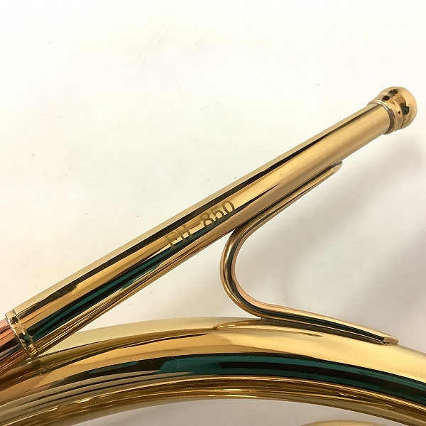 実際に弊社で買取させて頂いた★J Michael/Jマイケル FH-850 フレンチホルン フルダブルホルン デタッチャブルベル マウスピース/ケース付き【難あり】の画像 5枚目