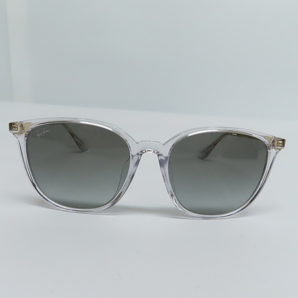 実際に弊社で買取させて頂いたRay-Ban/レイバン トランスペアレント クリア  ウェリントン サングラス/アイウェア RB4348Dの画像 1枚目