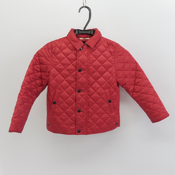 実際に弊社で買取させて頂いたBURBERRY/バーバリー 裏ノバチェック 中綿キルティングジャケット KIDS/120cm