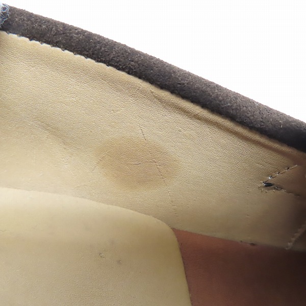 実際に弊社で買取させて頂いたTOMORROWLAND/トゥモローランド スウェード コインローファー/9の画像 6枚目