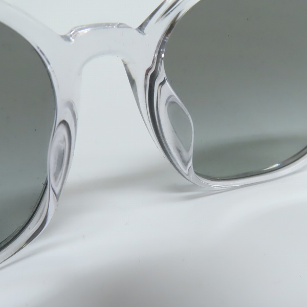 実際に弊社で買取させて頂いたRay-Ban/レイバン トランスペアレント クリア  ウェリントン サングラス/アイウェア RB4348Dの画像 4枚目