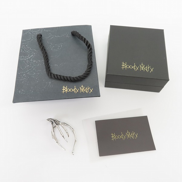 実際に弊社で買取させて頂いた【ギャラ付き】Bloody Mary×alice auaa/ブラッディマリー×アリスアウアア パルセーションイヤーフックの画像 8枚目