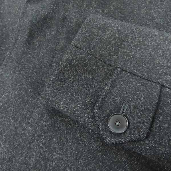実際に弊社で買取させて頂いたEDIFICE/エディフィス ステンカラーコート チャコールグレー/46 の画像 6枚目
