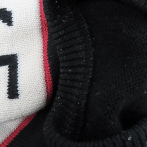 実際に弊社で買取させて頂いた【JPタグ】GIVENCHY/ジバンシィ バンドヘビーセーターフロントロゴニット BM900G400M/XLの画像 5枚目