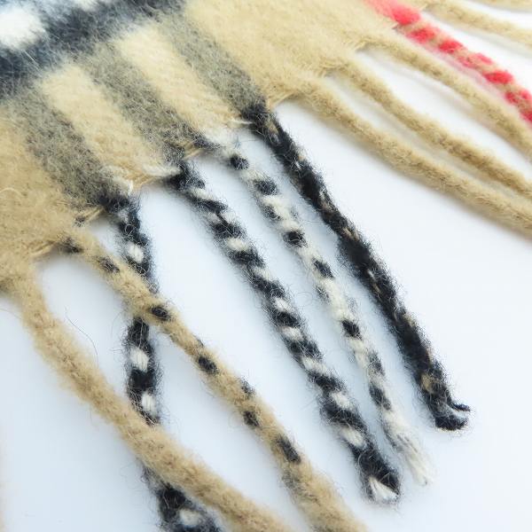 実際に弊社で買取させて頂いたBURBERRY LONDON/バーバリーロンドン カシミヤ100% マフラーの画像 2枚目