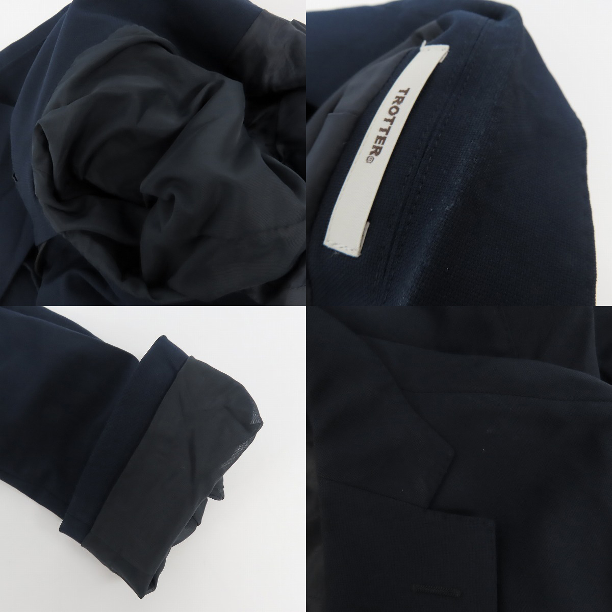 実際に弊社で買取させて頂いたMACKINTOSH PHILOSOPHY/マッキントッシュフィロソフィー TROTTER/トロッター ジャケット/パンツ セットアップ/38R/40の画像 5枚目